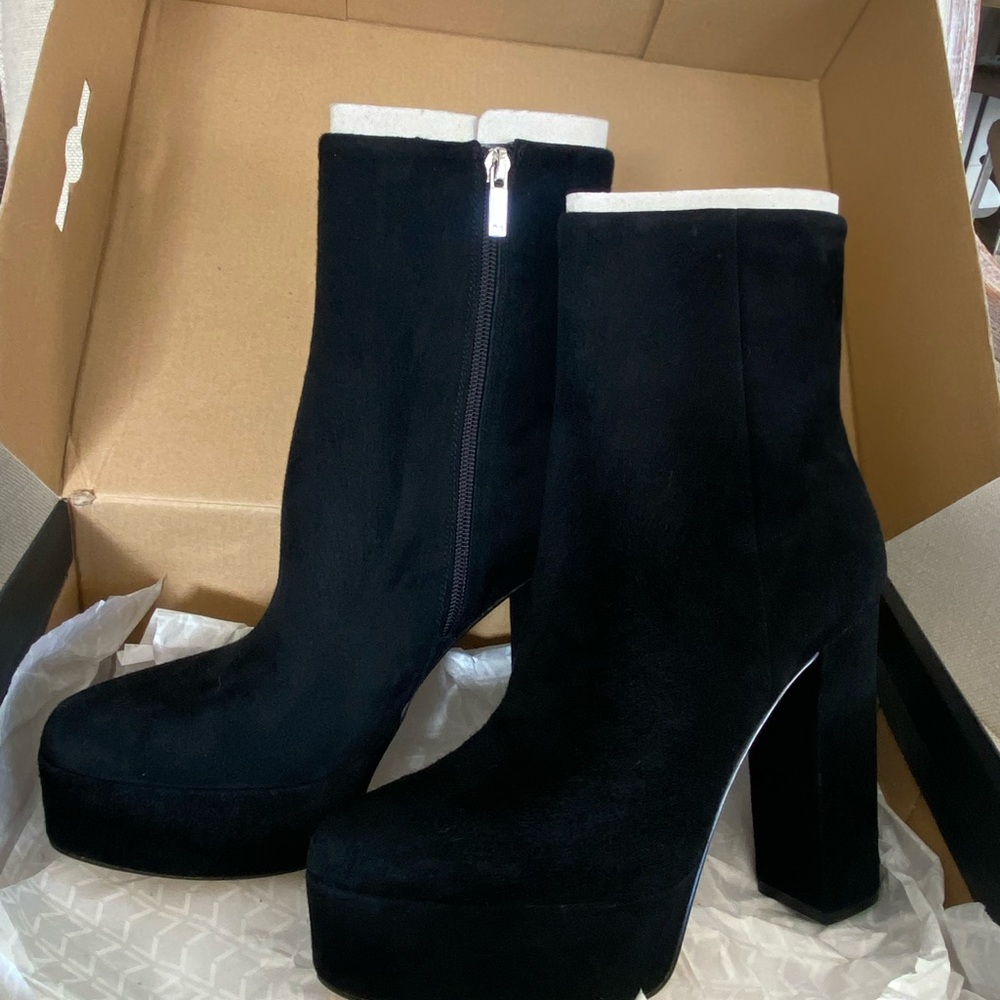 MARC FISHER Caled Platform boots US 10M - Picture 5 of 8